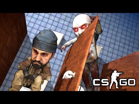 CSGO HIDE AND SEEK! ტუალეტში დამალული დაჩი!